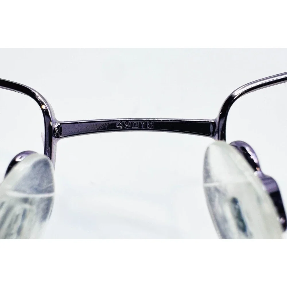 Esprit Eyeglasses Womens Purple ET9324 Rectangle Metal Frames 49-18-135